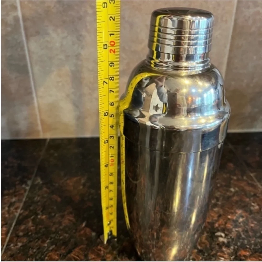 Stainless Steel Martini cocktail Shaker bar tender mixer mixology party